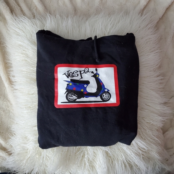 Vespa Sweatshirt Black